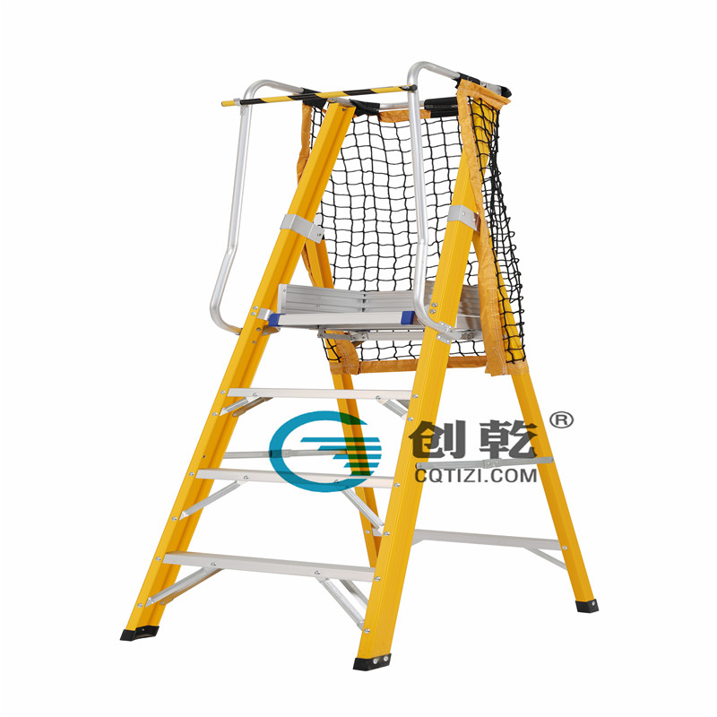 上?！靠蛻?hù)采購(gòu)10把絕緣安全梯工地使用，指定創(chuàng)